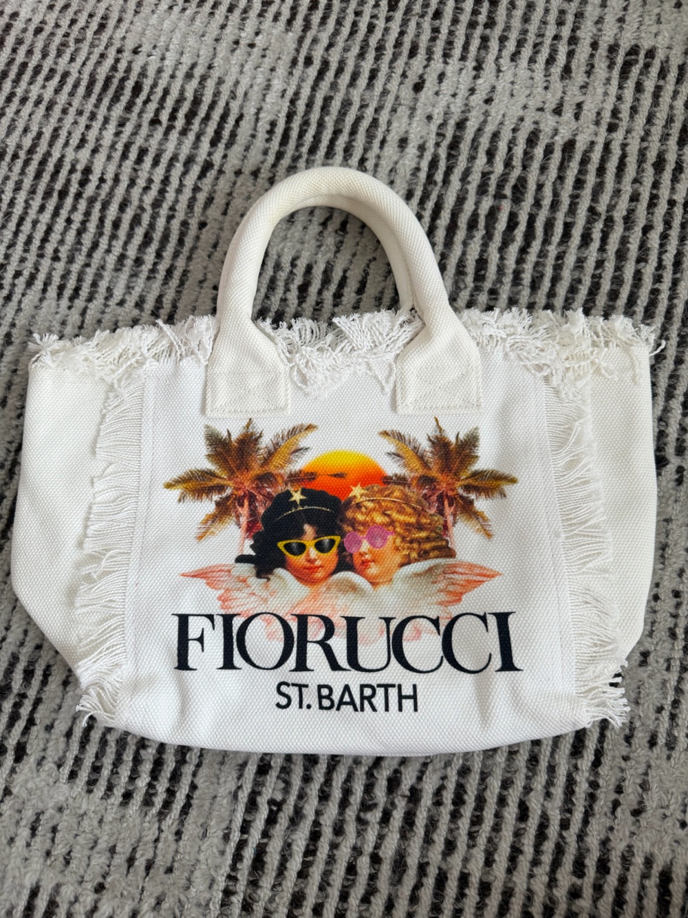 MC2 Saint Barth Vanity Bag Angels Palm Fiorucci